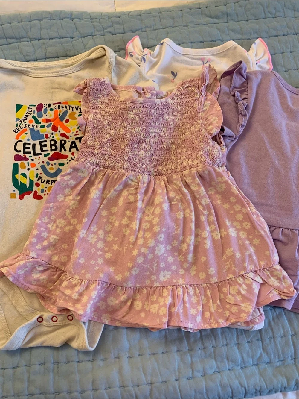 Bundle of 5 Cat & Jack Clothing Items 12M